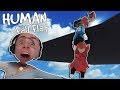 I Pushed My Friends Off a Cliff & Laughed! - Human Fall Flat Multiplayer Gameplay