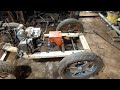 Making a 4-wheeled vehicle using a turtle wheel (part 1) ll Chế xe 4 bánh sử dụng bánh xe rùa