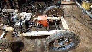 Making 4-wheeled vehicles using wheelbarrow (part 1)