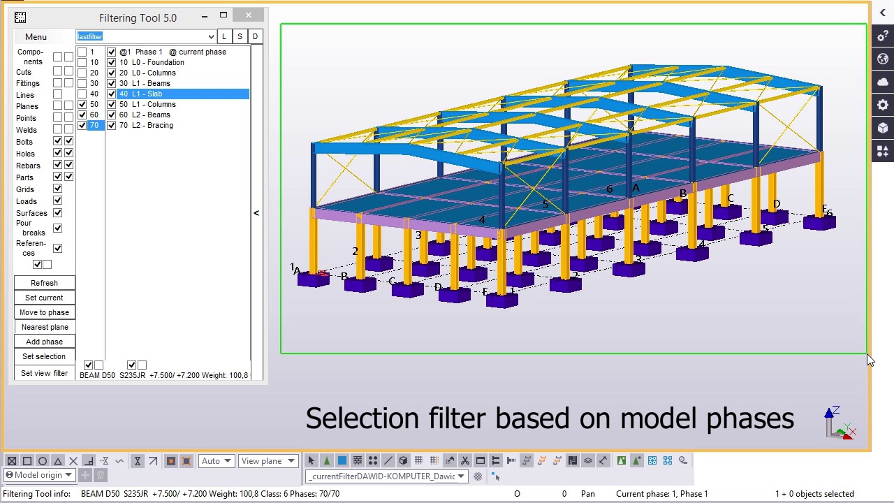 Filtered tools