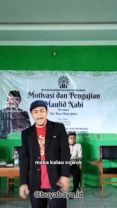 HEI WANITA, TUTUPLAH AURATMU - BUYA BAYU