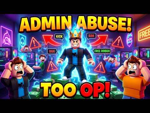 🎮 I Played ADMIN ABUSE in My Gaming Cafe! 😂 | Roblox