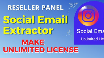 SOCIAL EMAIL EXTRACTOR Pro | Full activated | Reseller PANEL___scrape emails software reseller panel