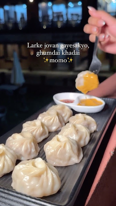 Nepali momo ❤️ #momo #nepalimomo #foodienepal #nepalifoodie #streetfood #yummy #shorts #momolove