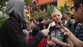 Beau Bokan: New Host from Blessthefall interviews people waiting in line