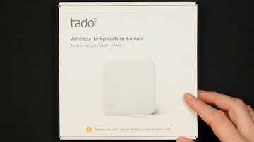 Tado Wireless Temperature Sensor Unboxing (No Commentary)