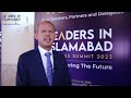 Oscar wendel  leaders in islamabad business summit 2022