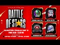 Battle of stars  quarter final day 2