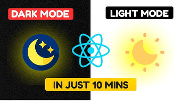 Light / Dark Mode Toggle in React Tutorial || EASIEST WAY 2025