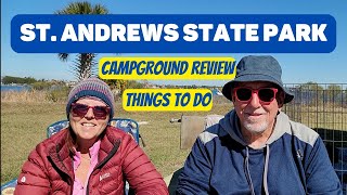 St. Andrews State Park Campground Review and Things to Do, Panama City, Florida