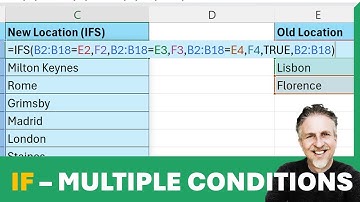 IF Function in Excel with Multiple Conditions - 2, 3 or More Conditions