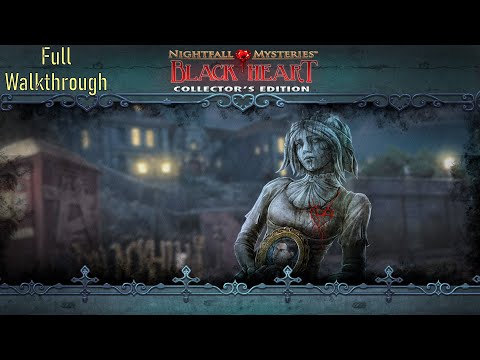 Let's Play - Nightfall Mysteries 3 - Black Heart - Full Walkthrough