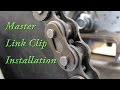 How to Install a Roller Chain Master Link Clip