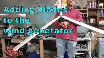 wind turbine build for the off grid cabin-part 2