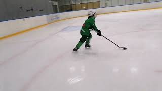 KHV#222 На Тренировке по катанию и владению клюшкой с dmitri2khockey в хоккейной школе Салават Юлаев