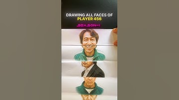All Faces Of Player 456 Drawings 😳🔥