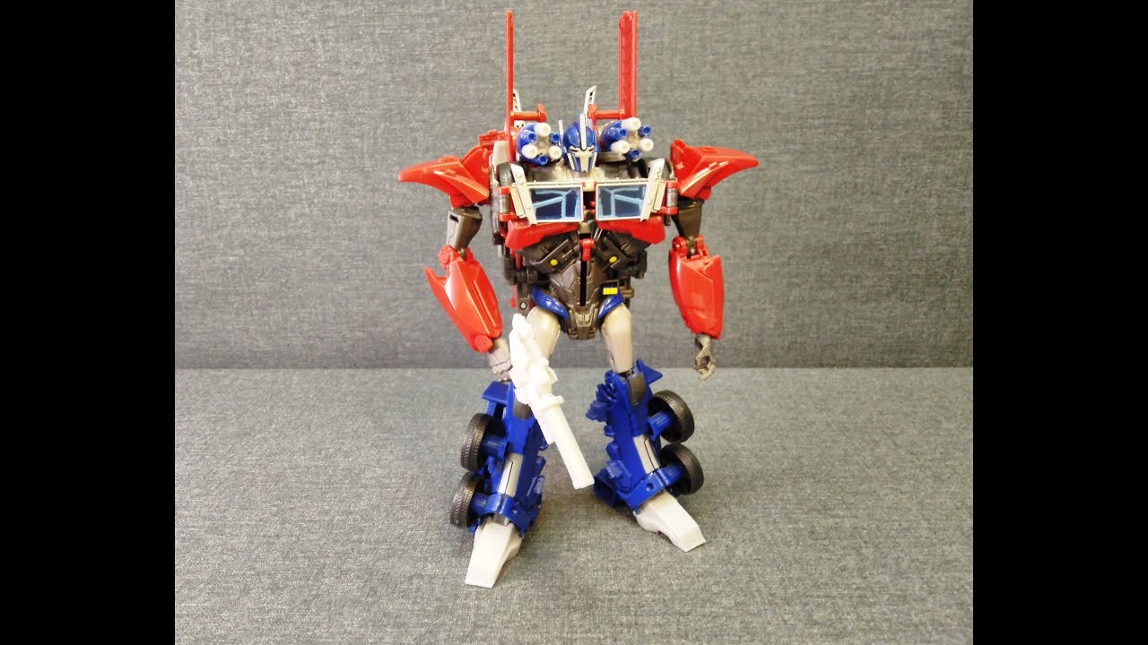 Обзор трансформера Optimus Prime - Transformers: Prime RiD - Weaponizer ...