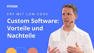 Maßgeschneiderte Software: Vorteile &amp; Nachteile | ERP mit Low-Code