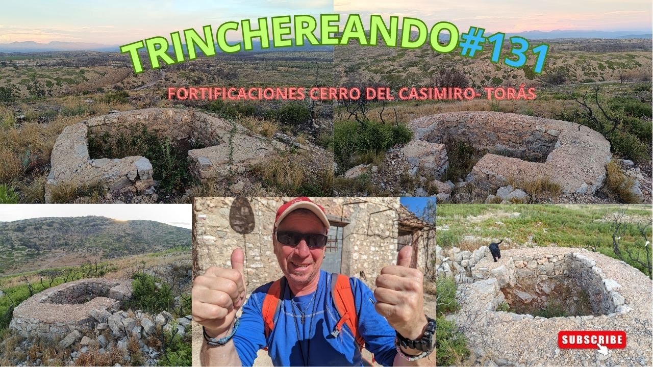 ENCONTRAMOS UNA GRANADA LAFITTE EXPLORANDO TRINCHERAS EN TORÁS!!!!!!!TRINCHEREANDO#131