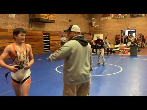 Rosman Middle School Wrestling match 3 Swain jamboree