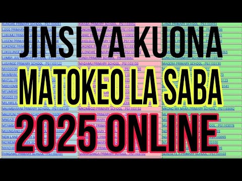 NECTA 7TH GRADE RESULTS 2025 HOW TO CHECK YOUR RESULTS QUICKLY