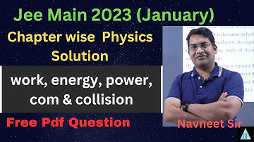 A force F = (5 + 3y2) N acts on a particle in the y-direction where || wep jee mains 2023 solution