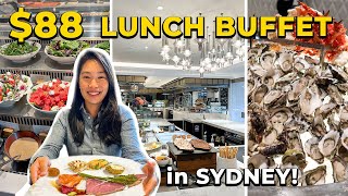$88 All You Can Eat Seafood Lunch Buffet at The Langham Sydney & New Cafe in Eastwood | Sydney Vlogs