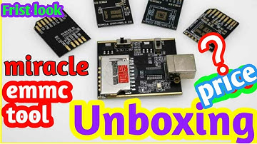 Miracle EMMC Hardware Tool Unboxing Frist look