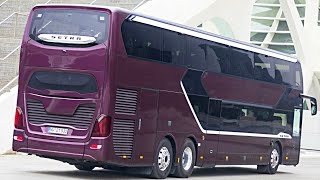 SETRA TopClass S 531 DT – DOUBLE DECKER LUXURY BUS / (interior, exterior, and drive)