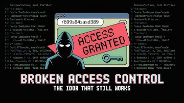 Broken Access Control — The IDOR That Still Works