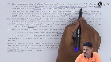 Problem no 2 Based on Internal Reconstruction - Internal Reconstruction - CA IPCC Accounts