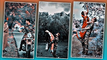 Army couple status video editing 💯 alight motion video editing 💯।new trend couple status video 💯।