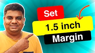 How to put 1.5 Margin in Google Docs