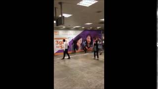 MRT property vandalised in broad daylight at One-North