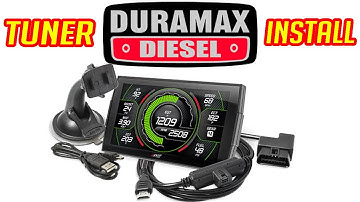 Installing a Edge Tuner Duramax Diesel LLY