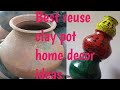 Easy pot painting/Pot painting ideas/best out of waste/ diy