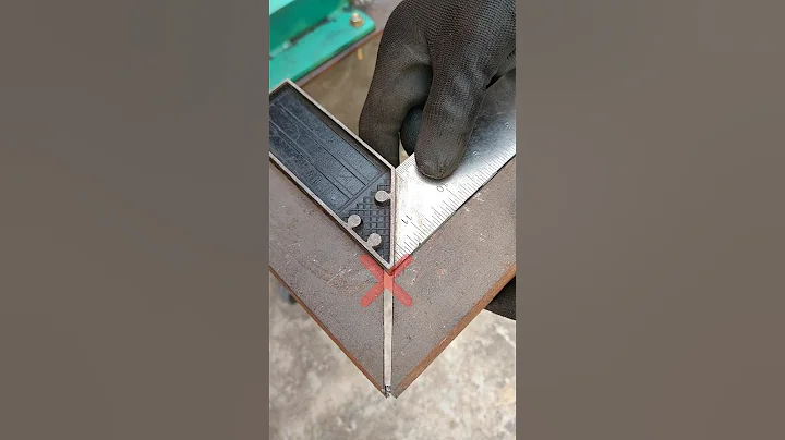 Many welders don't know how to make 90 degree joints on angle iron