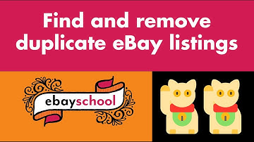 FIND YOUR DUPLICATE EBAY LISTINGS | little known hack to fix a common problem