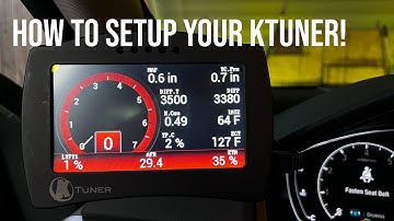 How To Set Up KTuner V2 Screen and What I Track!