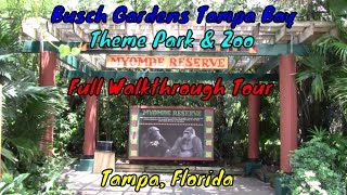 Busch gardens tampa (formerly known as africa and gardens: the dark
continent) is a 335-acre (136 ha) african-themed animal theme park
lo...