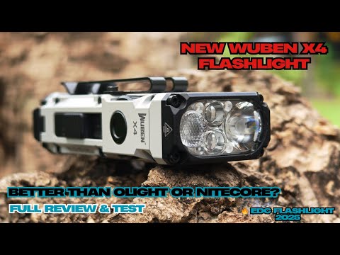 This Compact Flashlight is INSANE – WUBEN X4 Full Review & Test