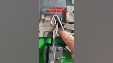 Wire forming machine, wire bending machine, wire processing machine