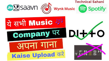 freshtunes upload problem | jiosaavn par gana upload kaise kare |music distribution free
