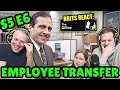 British Guys HILARIOUS The Office Reaction | Season 5 Episode 6 (Employee Transfer)