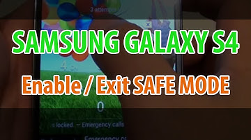 Samsung Galaxy S4: How to Go Into SAFE MODE