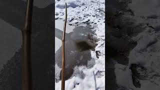 -20 തണുപ്പിൽ ഐസായിപ്പോയ തടാകം | Lake frozen 🥶
