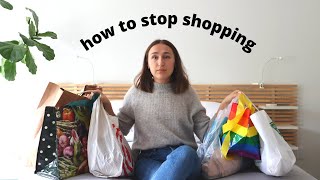 How to STOP shopping: 5 tips to finally stop buying things you don't need