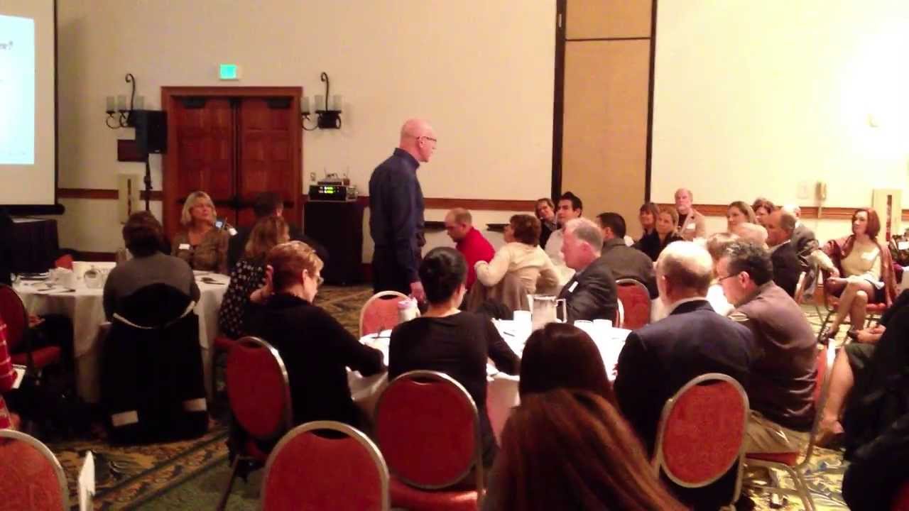 Harry Paul at Carlsbad Chamber's First Friday Breakfast