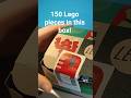 How'd I fit 150 Lego pieces in this box!!! #lego #legopieces #random #lego