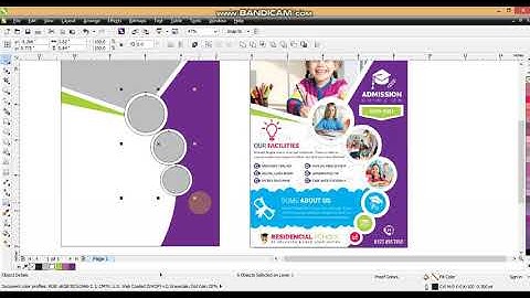 How to Make School Flyer Design Using Coreldraw - Ahsan Sabri